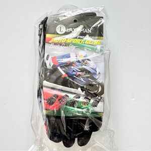 GalaxyMan MotoSport Gear Pro Grip Motocross Racing Motorcycle  Gloves Large